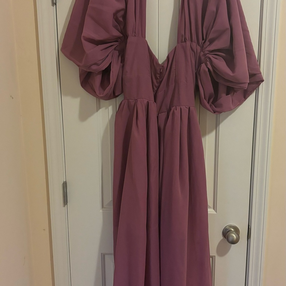 Grass-Fields full length jumpsuit. Beautiful, light weight fabric.